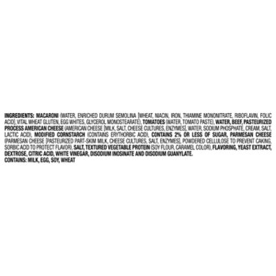 Hormel Compleats Beefy  Cheesy Tomato Sauce  With Macaroni And Beef - 7.5 Oz - Image 3