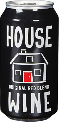 House Wine Red Blend Can Wine - 355 Ml - Image 1
