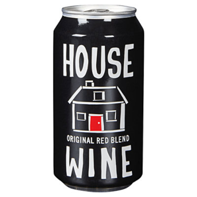 House Wine Red Blend Can Wine - 375 Ml - Image 1