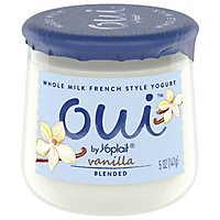 Yoplait Oui Yogurt French Style Vanilla - 5 Oz - Image 3