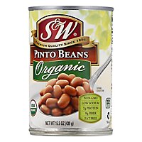 S&W Beans Organic Pinto Beans - 15 Oz - Image 3
