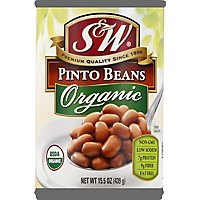 S&W Beans Organic Pinto Beans - 15 Oz - Image 2