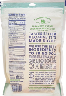 Tillamook Farmstyle Thick Cut Mexican 4 Cheese Blend Shredded Cheese - 16 Oz - Image 8