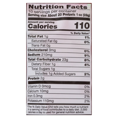 O Organics Pretzels Sticks - 10 Oz - Image 3