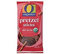 O Organics Pretzels Sticks - 10 Oz