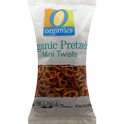 O Organics Pretzels Mini Twists - 10 Oz - Image 2