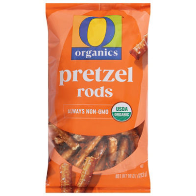 O Organics Pretzels Rods - 10 Oz - Image 1