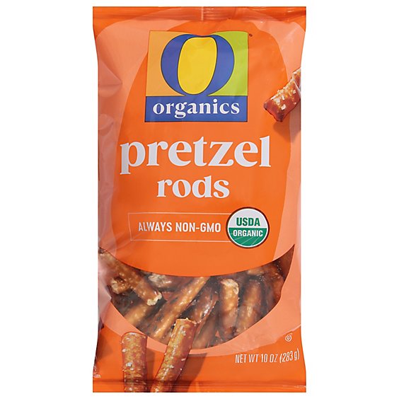 O Organics Organic Pretzels Rods - 10 Oz