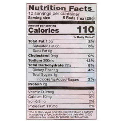 O Organics Pretzels Rods - 10 Oz - Image 3