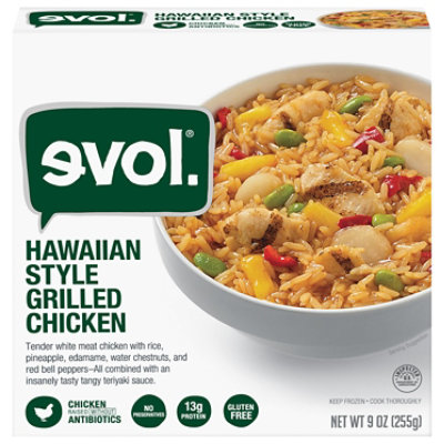 Evol Chkn Sngl Srv Hwiian Grld - 9 Oz
