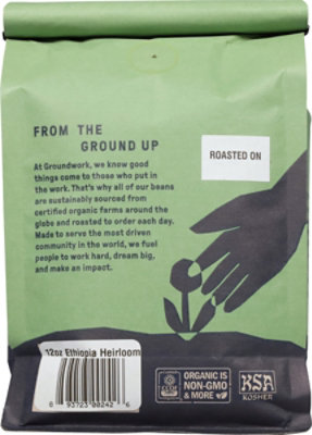 Groundwork Ethiopia Whole Bean - 12 Oz - Image 4