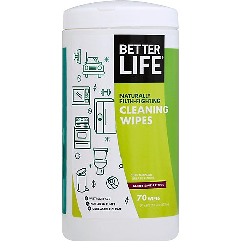 Better Life Wipes All Purpose - 70 Piece