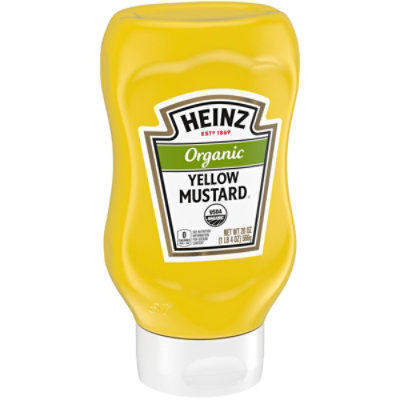 Heinz Organic Yellow Mustard Bottle - 20 Oz - Image 5