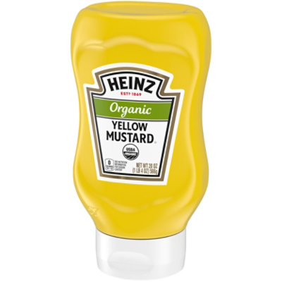 Heinz Organic Yellow Mustard Bottle - 20 Oz - Image 6