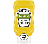 Heinz Mustard Organic Yellow - 20 Oz