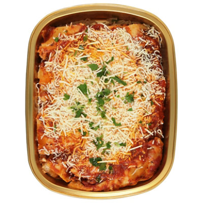Signature Cafe Lasagna Italian Style Family Size Meal - 32 Oz