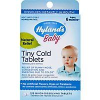 Hylands Baby Tiny Cold Tablets - 125 Count - Image 2