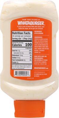 Whataburger Real Mayonnaise - 18 Oz - Image 6