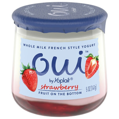 Yoplait Oui Yogurt French Style Strawberry - 5 Oz - Image 3