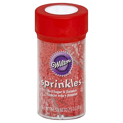 Wilton Sprinkles Twisted Red - 6.25 Oz - Image 1