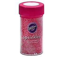 Wilton Sprinkles Pink Sugar & Jimmies Jar - 2.5 Oz