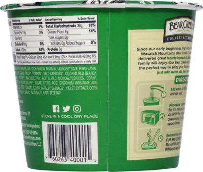 Bear Creek Soup Bowl Minestrone - 1.9 Oz - Image 6