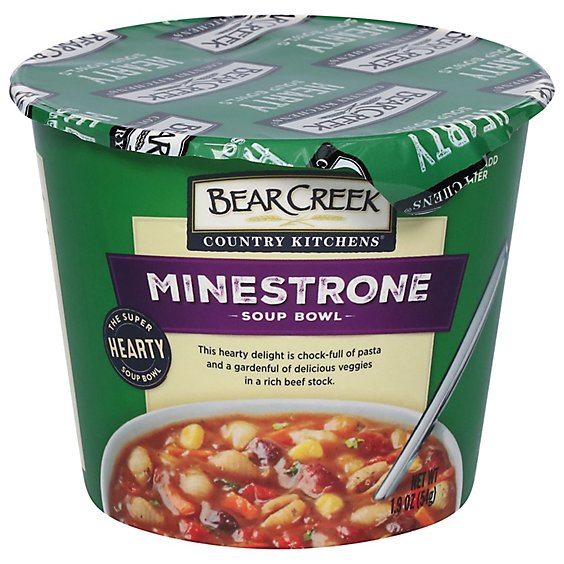 Bear Creek Soup Bowl Minestrone - 1.9 Oz