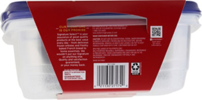 Signature SELECT Containers Storage Family Size Tight Seal BPA Free - 2 Count - Image 5