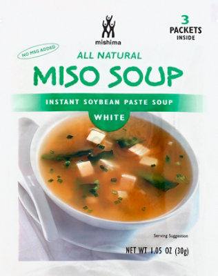 Mishima Miso Soup White - 1.05 Oz - Image 2