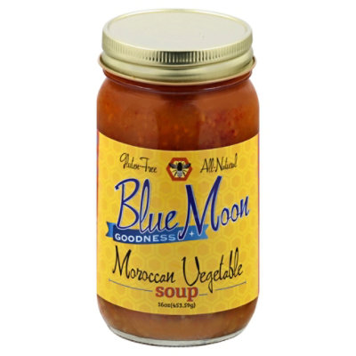 Blue Moon Goodness Soup Moroccan Vegetable - 16 Oz