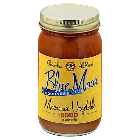 Blue Moon Goodness Soup Moroccan Vegetable - 16 Oz