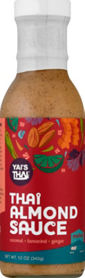 Yais Thai Sauce Almond Thai - 16 Oz - Image 2