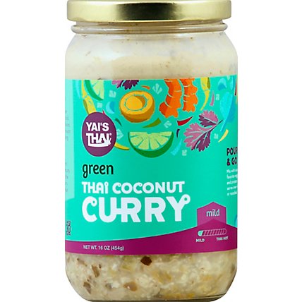 Yais Thai Curry Green Coconut Thai - 16 Oz - Image 2