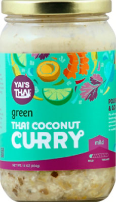 Yais Thai Curry Green Coconut Thai - 16 Oz - Image 2