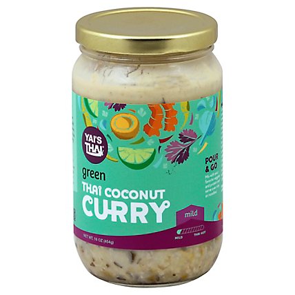 Yais Thai Curry Green Coconut Thai - 16 Oz - Image 1