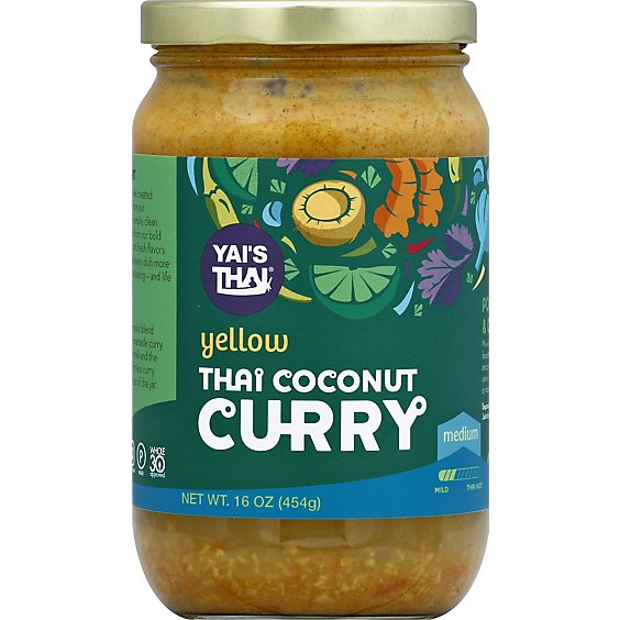 Yais Thai Curry Coconut Thai - 16 Oz