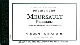 V Girardin Meursault Les Perrieres Blanc 1er Cru Wine - 750 Ml