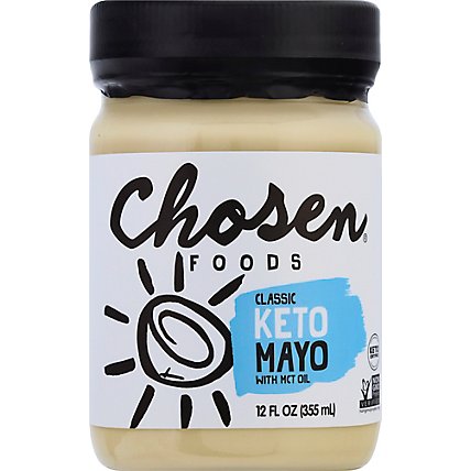 Chosen Foods Mayo Coconut Oil Traditional - 12 Oz - Image 2