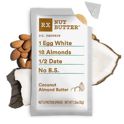 RX Nut Butter Almond Butter Coconut Delicious Flavor - 1.13 Oz - Image 2