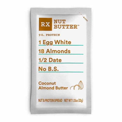 RX Nut Butter Almond Butter Coconut Delicious Flavor - 1.13 Oz - Image 5