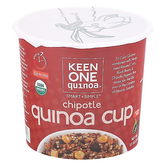 Keen One Quinoa Cup Chipotle - 2.5 Oz