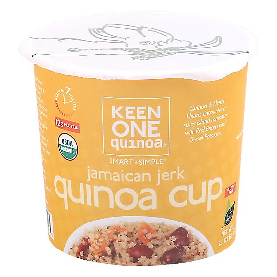 Keen One Quinoa Cup Jamaican Jerk - 2.5 Oz