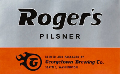 Georgetown Roger's Pilsner In Cans - 6 - 12 Fl. Oz. - Image 2