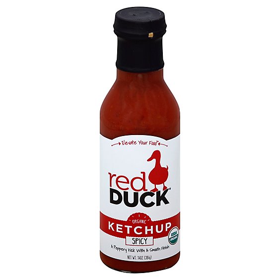 Redduck Ketchup Spicy Om - 14 Oz