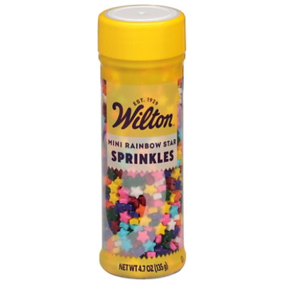 Wilton Sprinkles Stars Rainbow - 4.6 Oz - Image 2