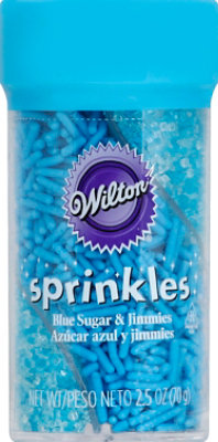 Wilton Sprinkles Twisted Blue - 2.3 Oz - Image 2