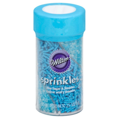 Wilton Sprinkles Twisted Blue - 2.3 Oz - Image 1