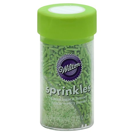Wilton Sprinkles Twisted Green - 2.3 Oz