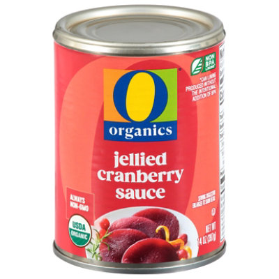 O Organics Organic Cranberry Sauce Jellied - 14 Oz