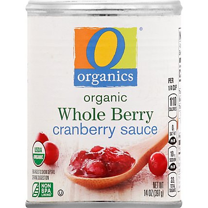 O Organics Organic Cranberry Sauce Whole Berry - 14 Oz - Image 2